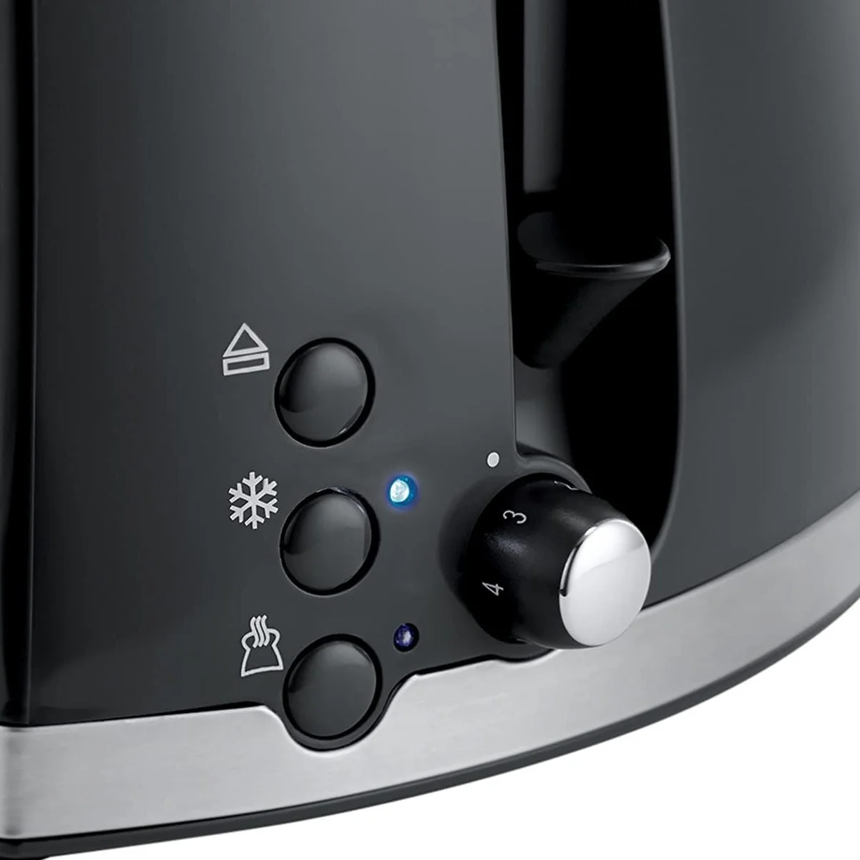 Russell Hobbs Honeycomb 2 Slice Black Toaster - Image 4
