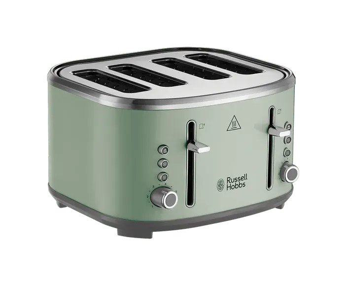 Russell Hobbs Stylevia 4-Slice Toaster – Sage Green