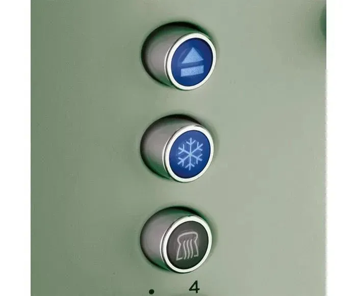 Russell Hobbs Stylevia 4-Slice Toaster – Sage Green - Image 3