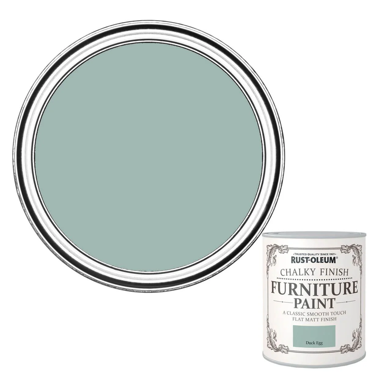 Rust-Oleum Chalky Finish Furniture Paint - Duck Egg