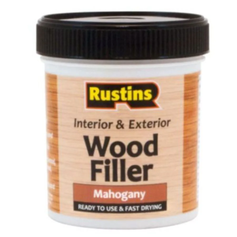 Rustins Wood Filler - Mahogany 250ml