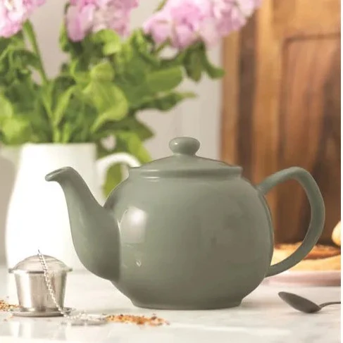 Price & Kensington 6 Cup Ceramic Teapot - Sage - Image 3