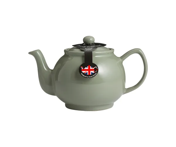 Price & Kensington 6 Cup Ceramic Teapot - Sage - Image 4
