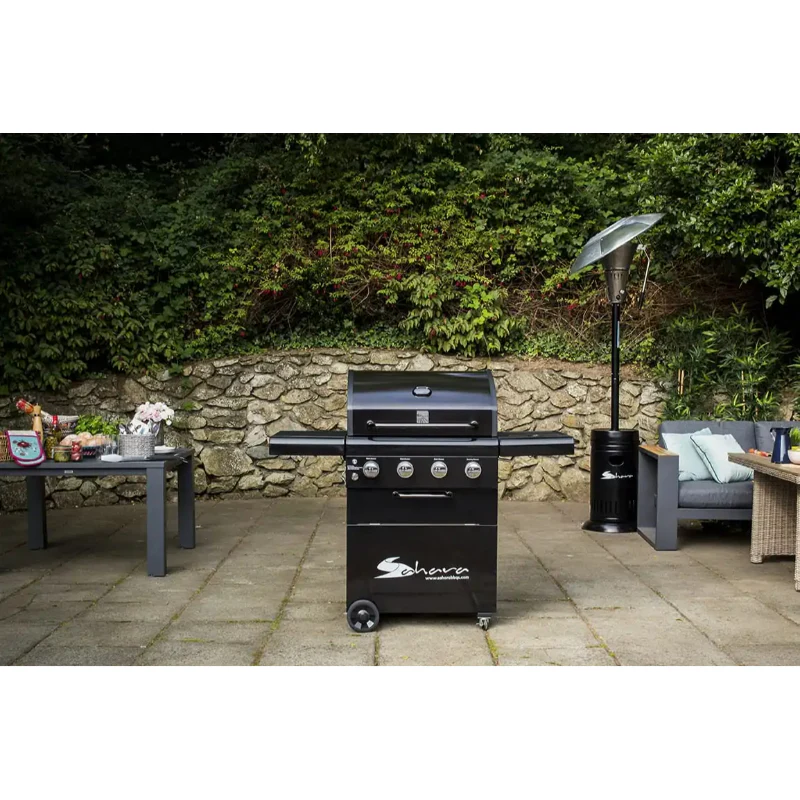 Sahara A450 4 Burner Gas BBQ With Free Pizza Stone - Image 5