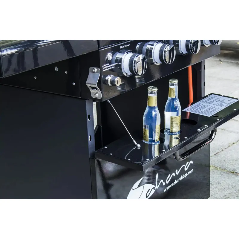 Sahara A450 4 Burner Gas BBQ With Free Pizza Stone - Image 7