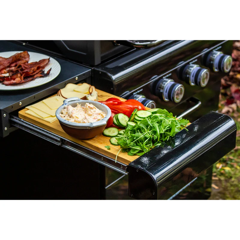 Sahara A450 4 Burner Gas BBQ With Free Pizza Stone - Image 9