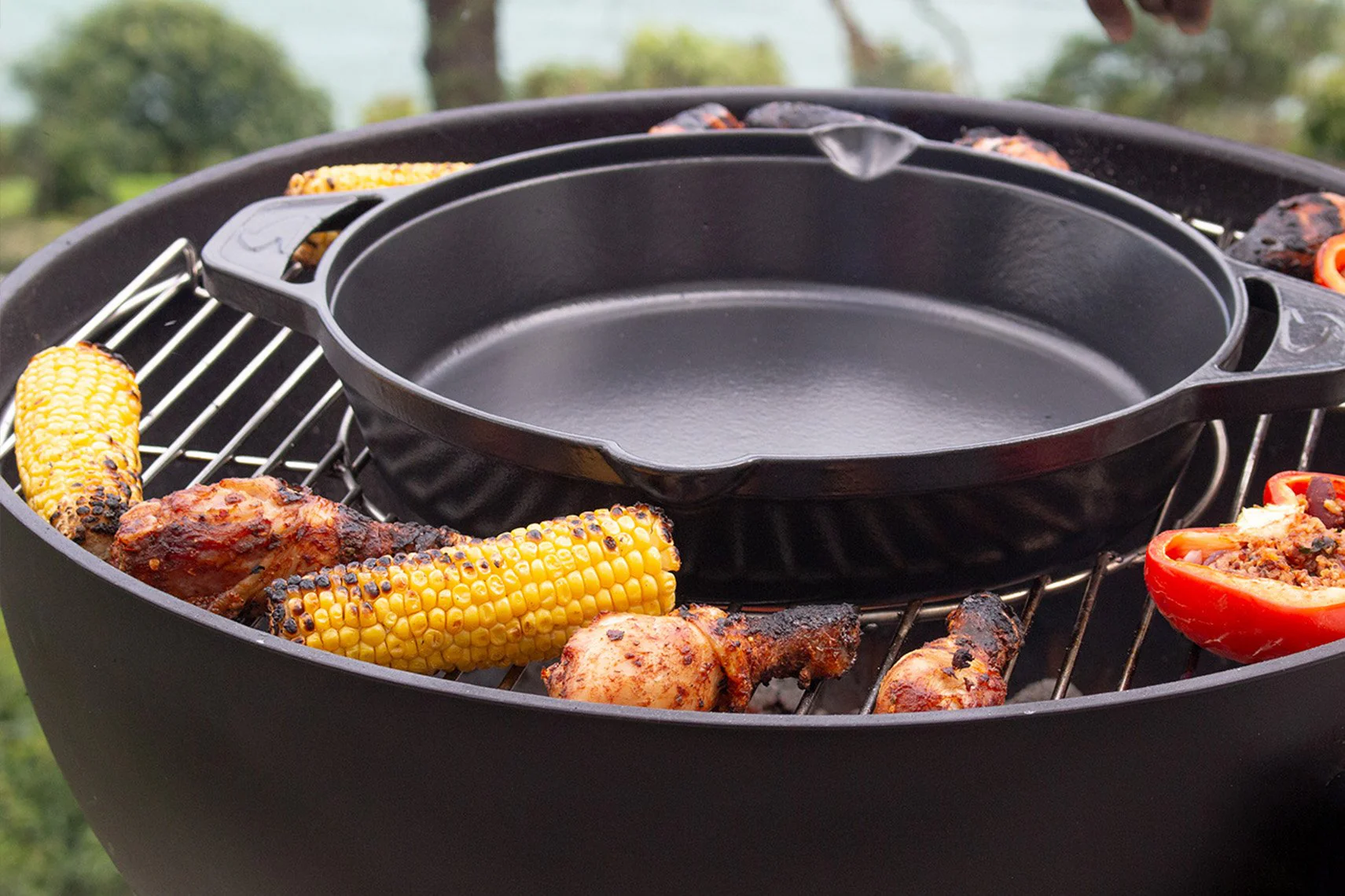 Sahara Forge Charcoal BBQ (Black) - Image 7