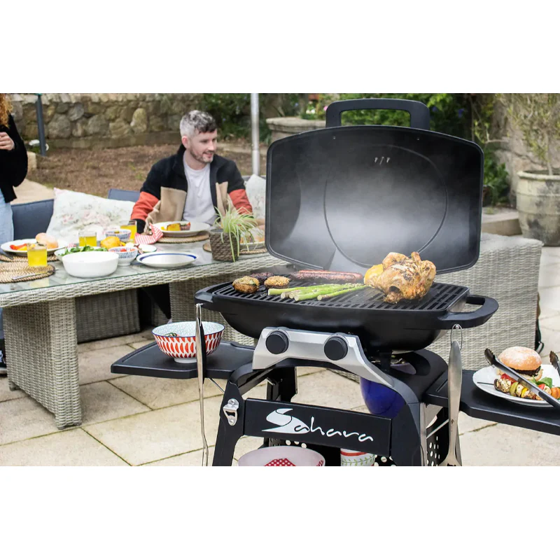 Sahara Storm 2 Burner Gas Barbecue - Image 5