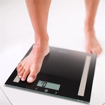 Salter Compact Glass Analyser Bathroom Scale - Image 3