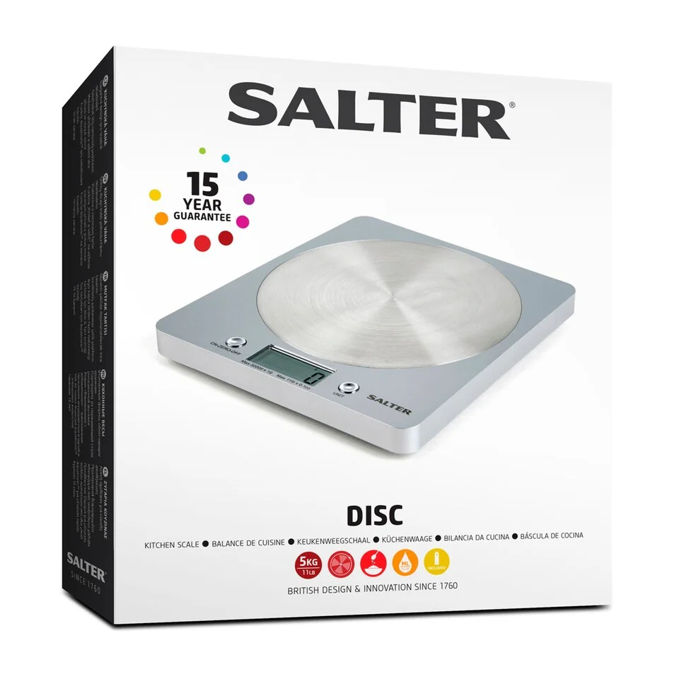 Salter Electronic Kitchen Scale - Image 4