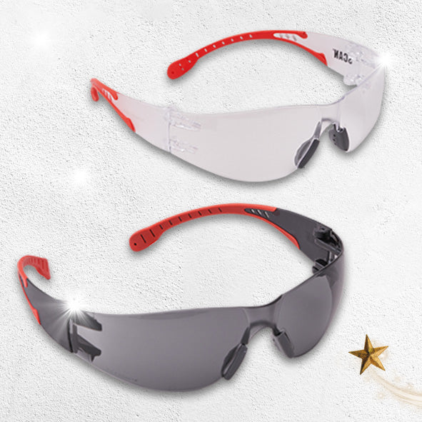 SCAN Flexi Spec Safety Glasses - 2 Pack - Image 2