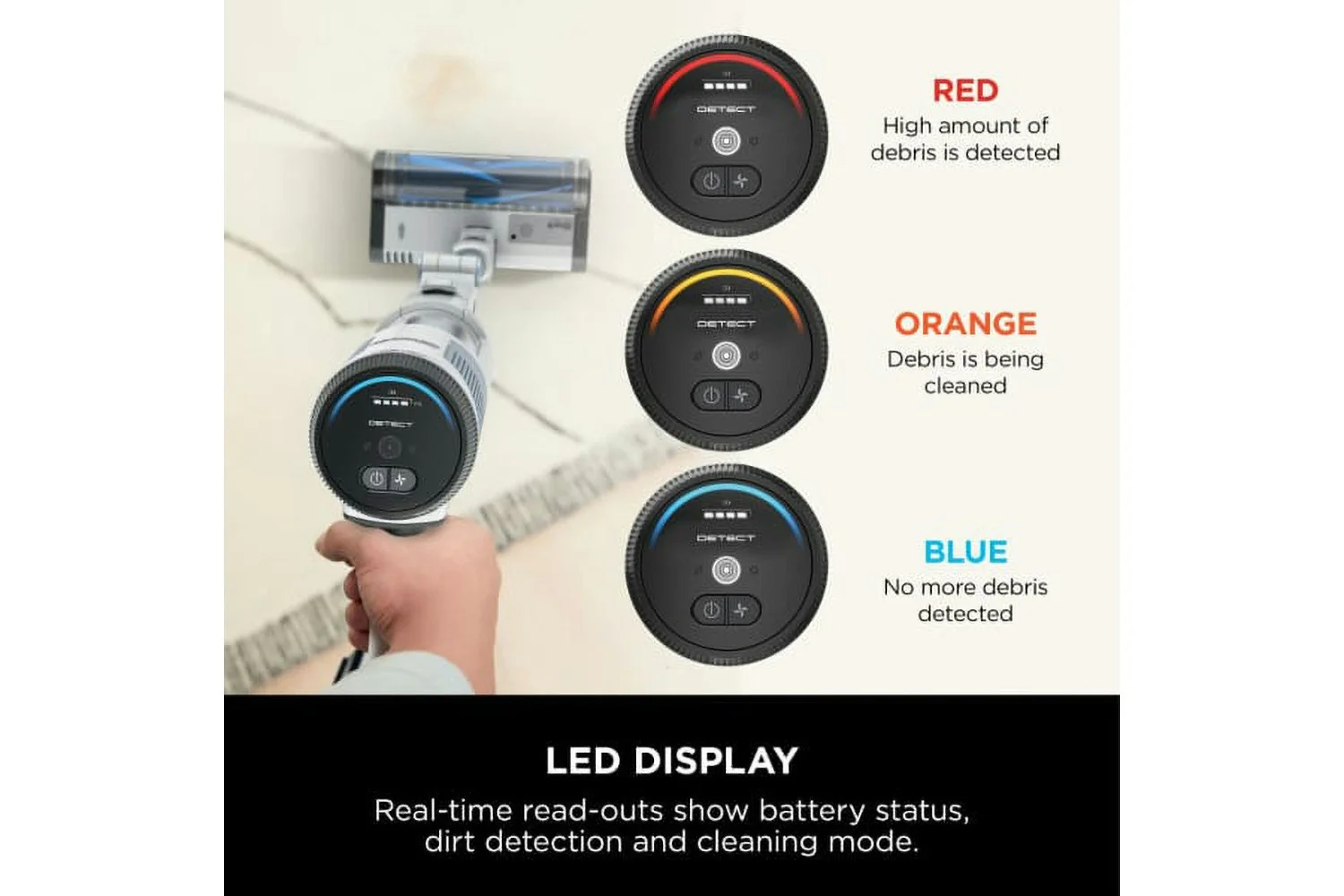 Shark Detect Clean & Empty Cordless Pet Vacuum Cleaner - Image 8