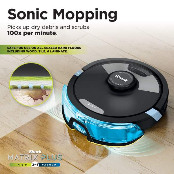Shark Matrix Plus 2-in-1 Robot Vacuum & Mop - Image 8