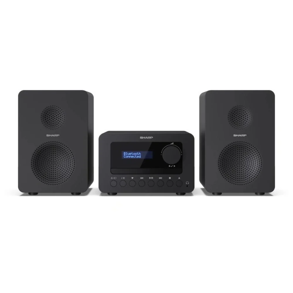 Sharp Tokyo FM Hi-Fi Micro System - Black - Image 2