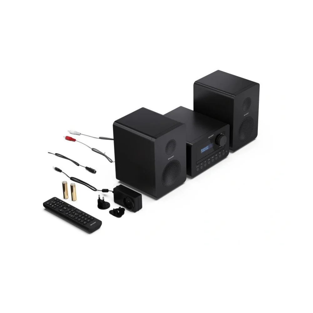 Sharp Tokyo FM Hi-Fi Micro System - Black - Image 3