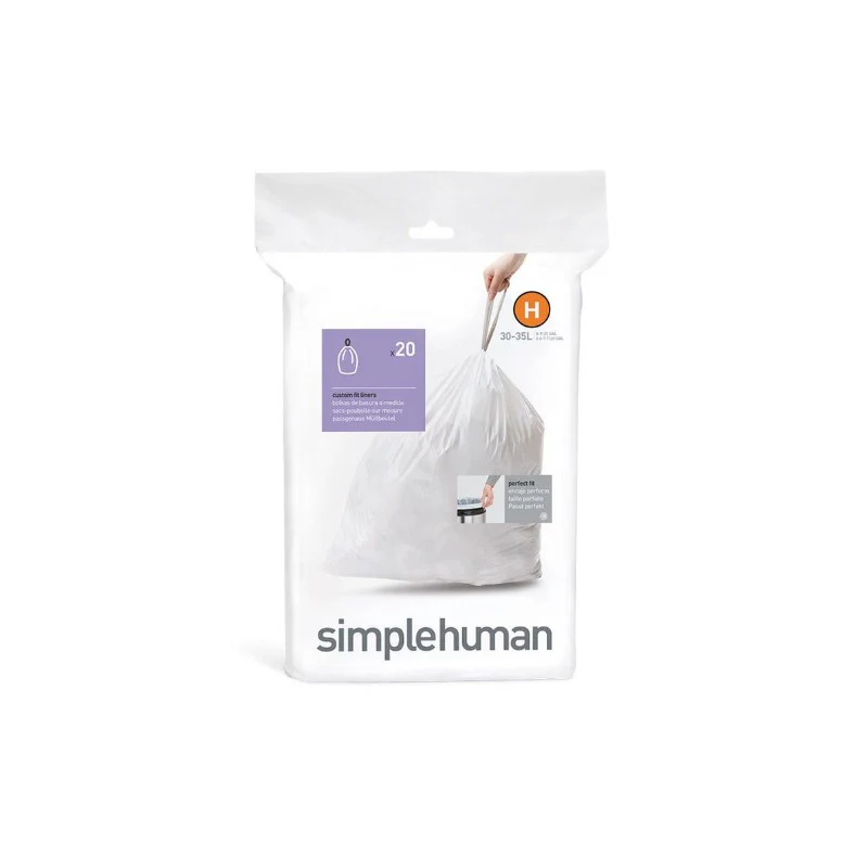 Simplehuman Custom Fit Bin Liners Code (H)