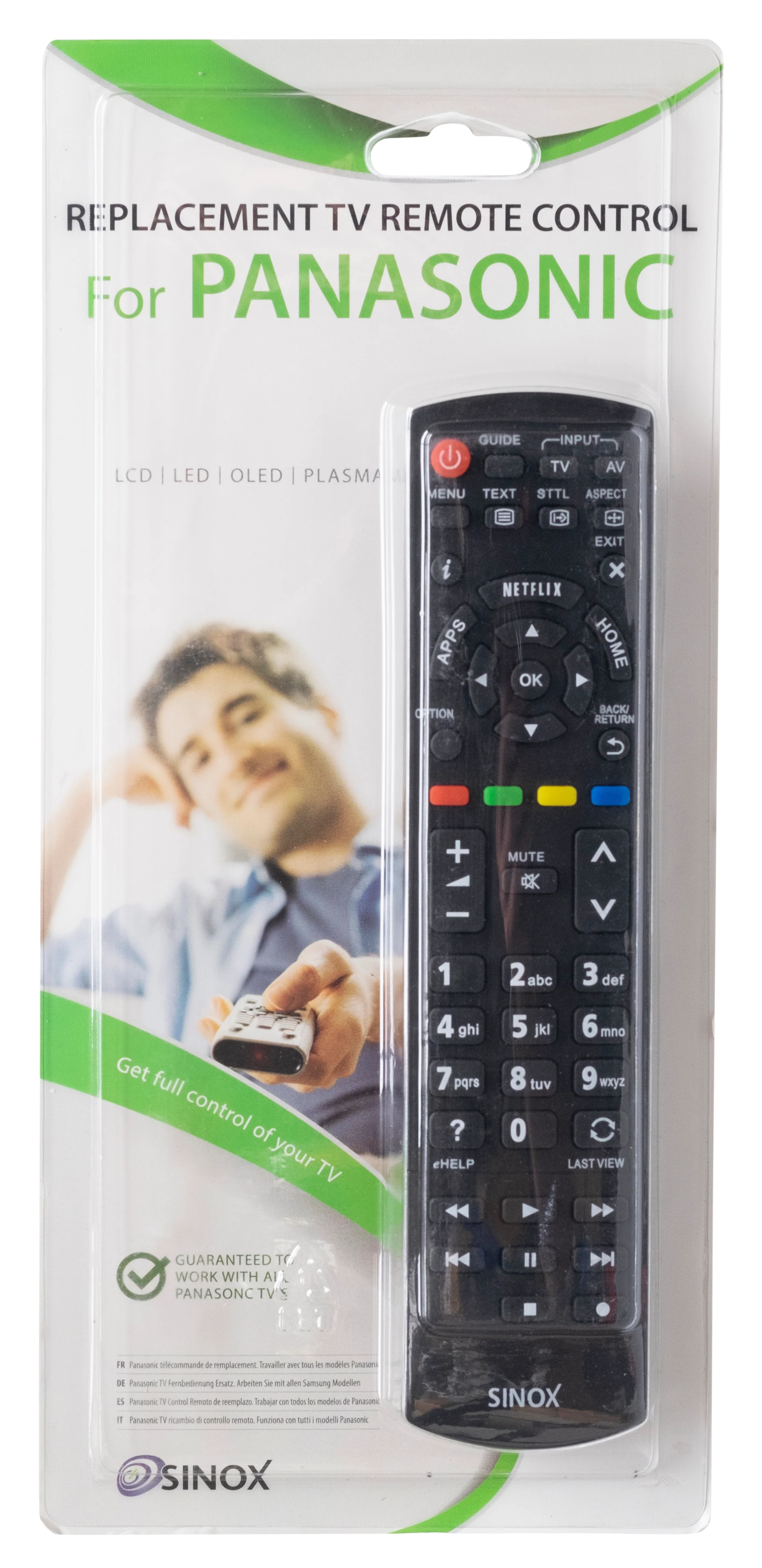 Sinox Panasonic Remote Control