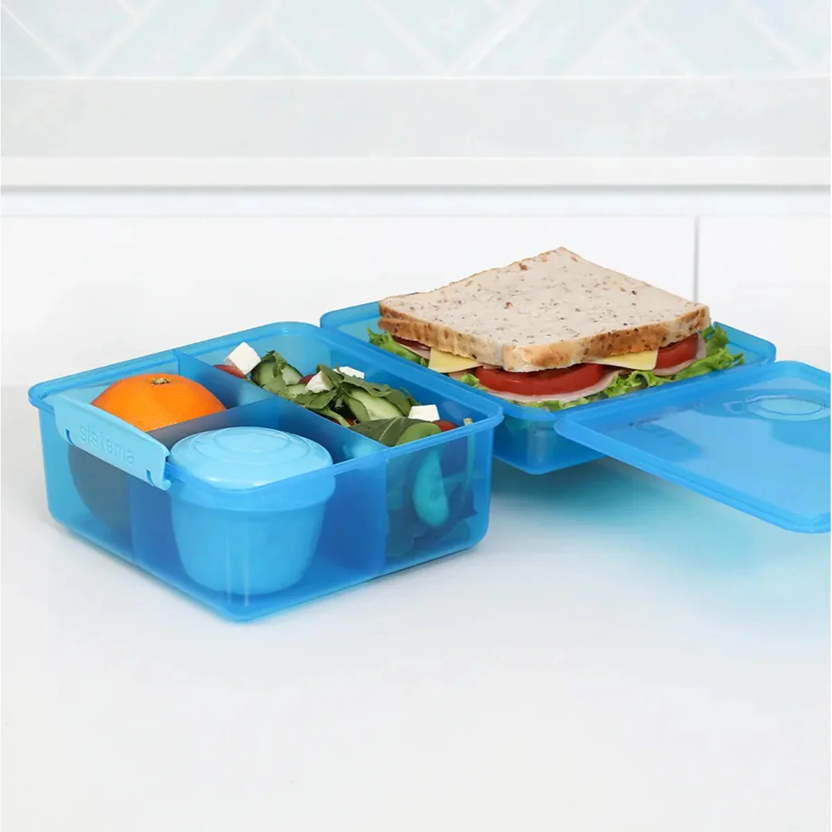 Sistema Lunch Cube with Yogurt Pot - Image 4