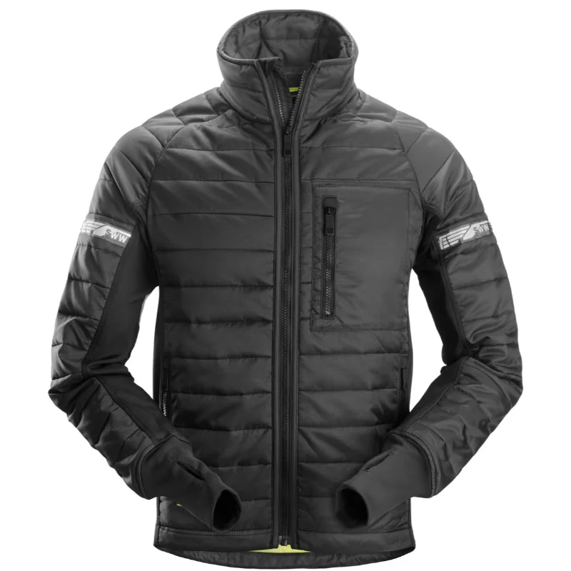Snickers 8101 Allround Work 37.5 Insulator Jacket | Black w/ Hoodie
