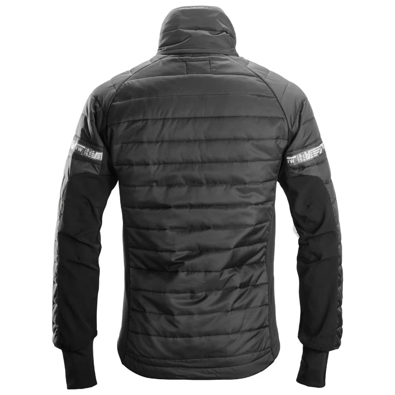 Snickers 8101 Allround Work 37.5 Insulator Jacket | Black w/ Hoodie - Image 2