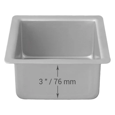 Square Cake Pan – 5in x 5in x 3in - Image 4