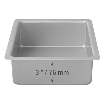 Square Cake Pan – 7in x 7in x 3in - Image 3
