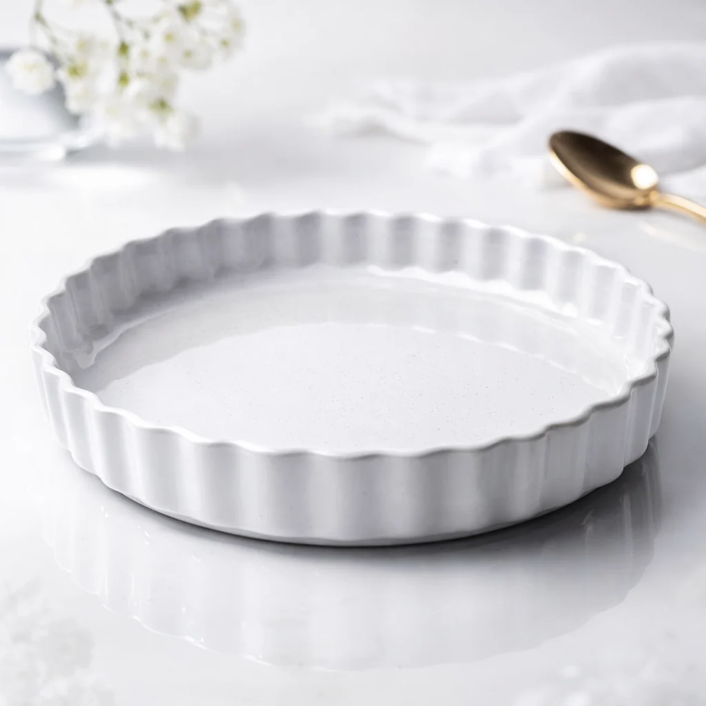 Crystal Pie Dish 28x28cm
