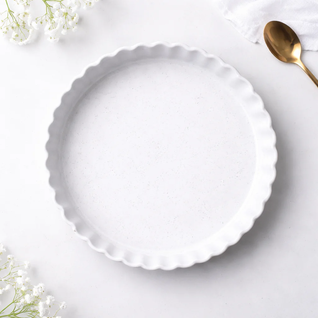 Crystal Pie Dish 28x28cm - Image 2
