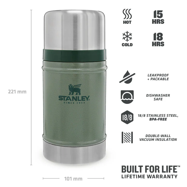 STANLEY CLASSIC LEGENDARY FOOD JAR Flask | 24OZ | 0.70L - Image 3