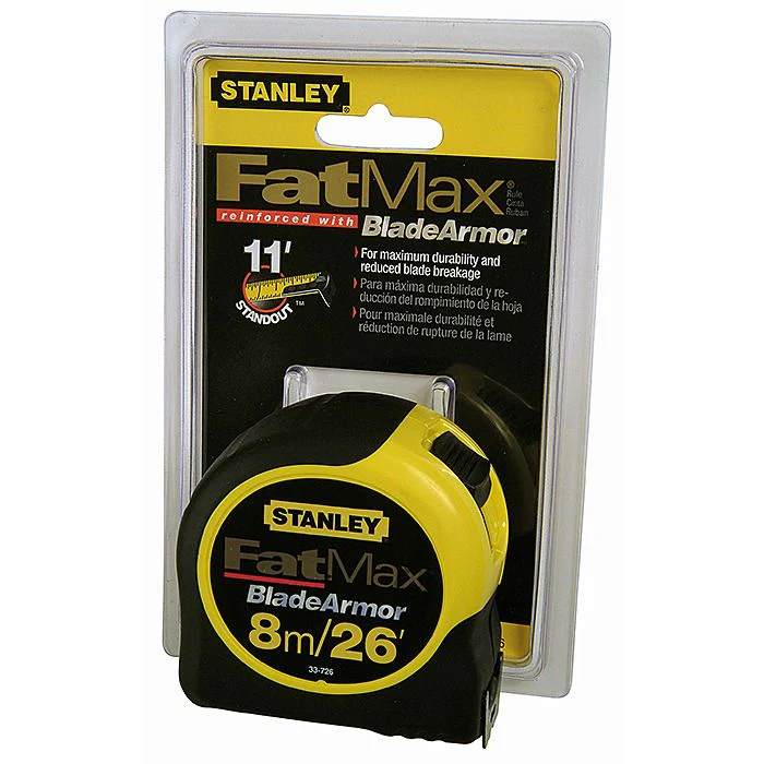 Stanley 8m FatMax Autolock Tape Measure - Image 3
