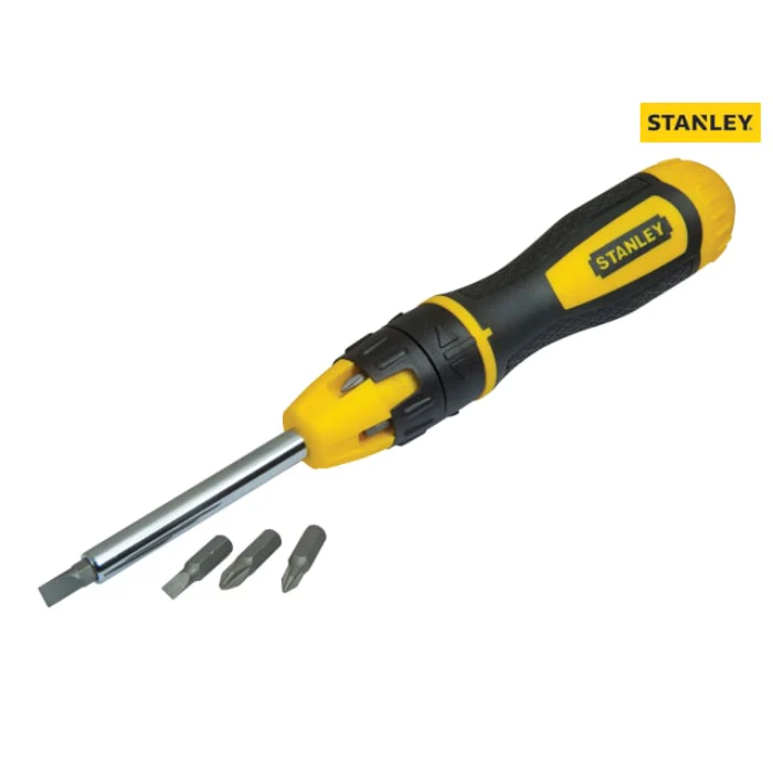 Stanley Multibit Ratchet Screwdriver &10 Bits - Image 4