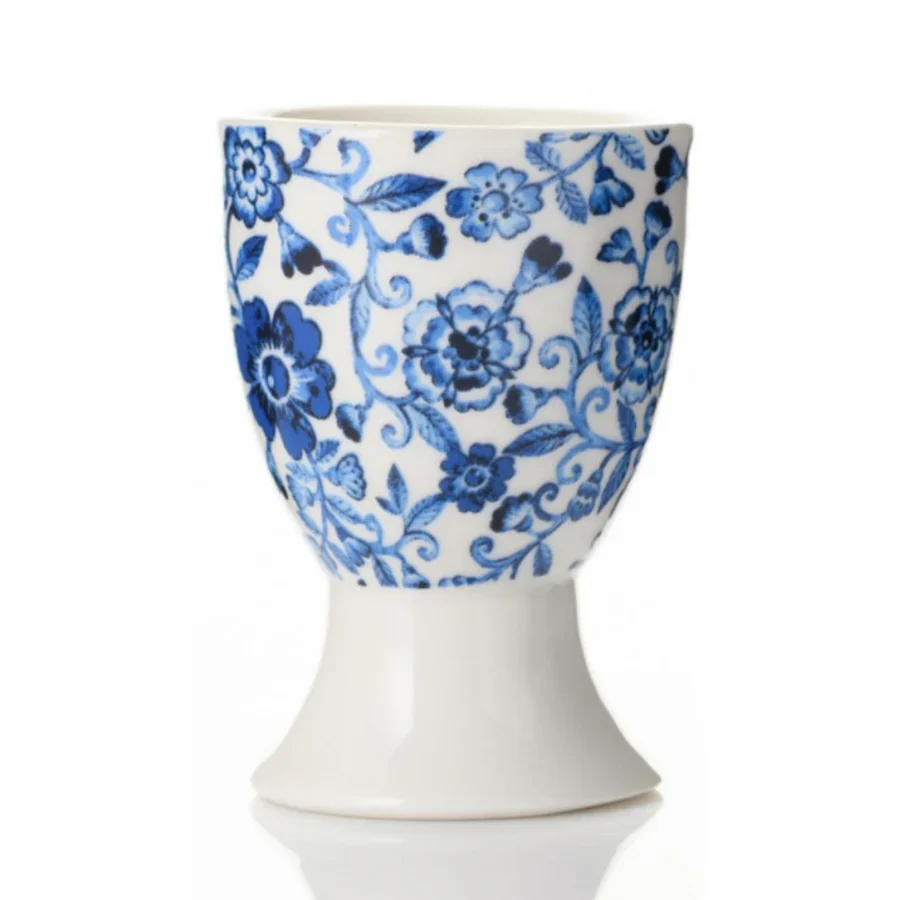 Steelex egg cup – Blue polka dot
