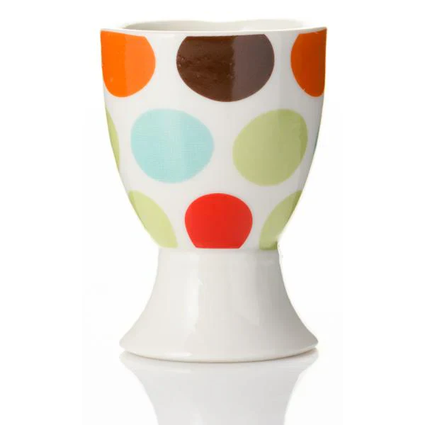 Steelex egg cup – Multi colour spots