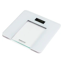 Steelex White Bathroom Scales Electronic