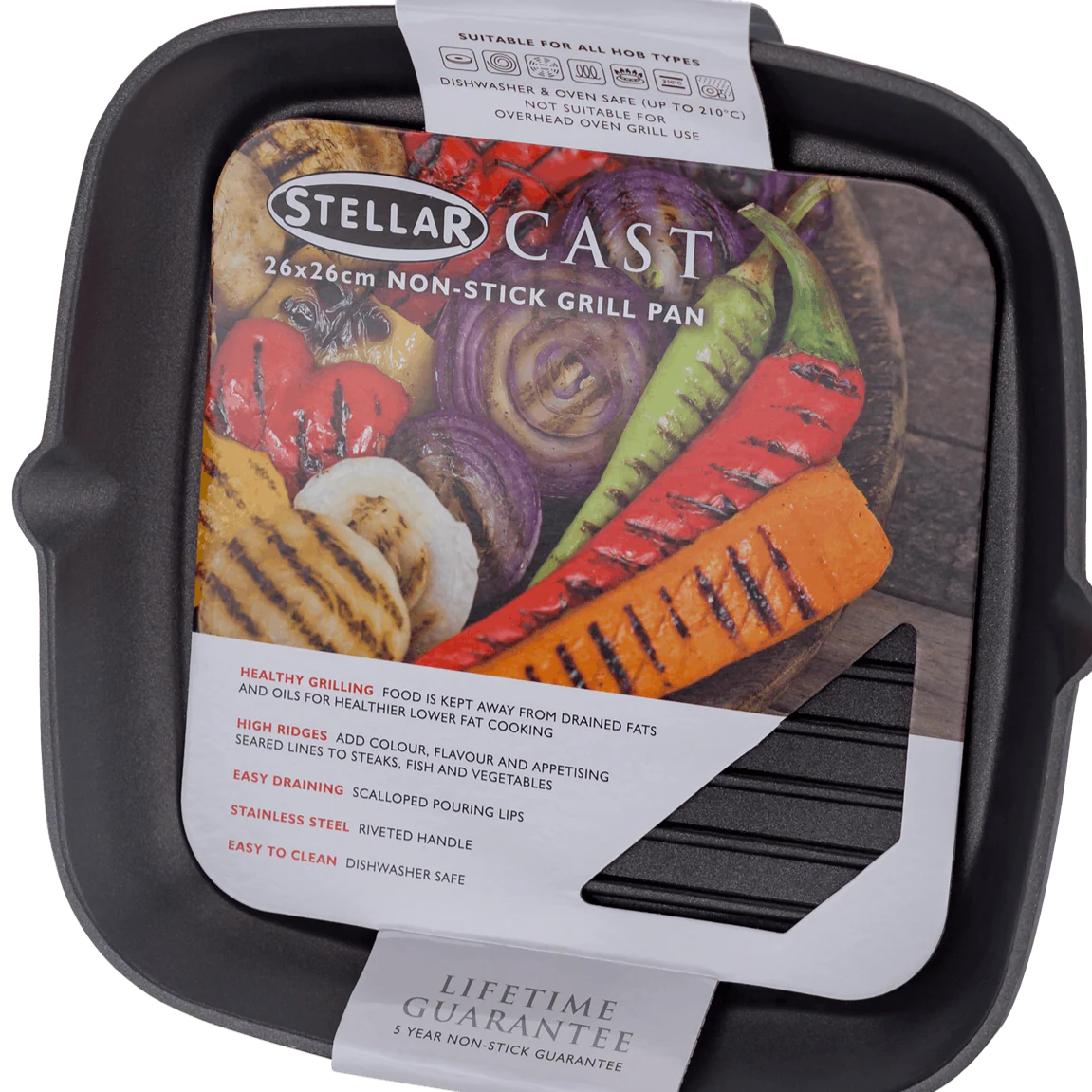 Stellar Speciality Grill Pan 28cm - Image 5