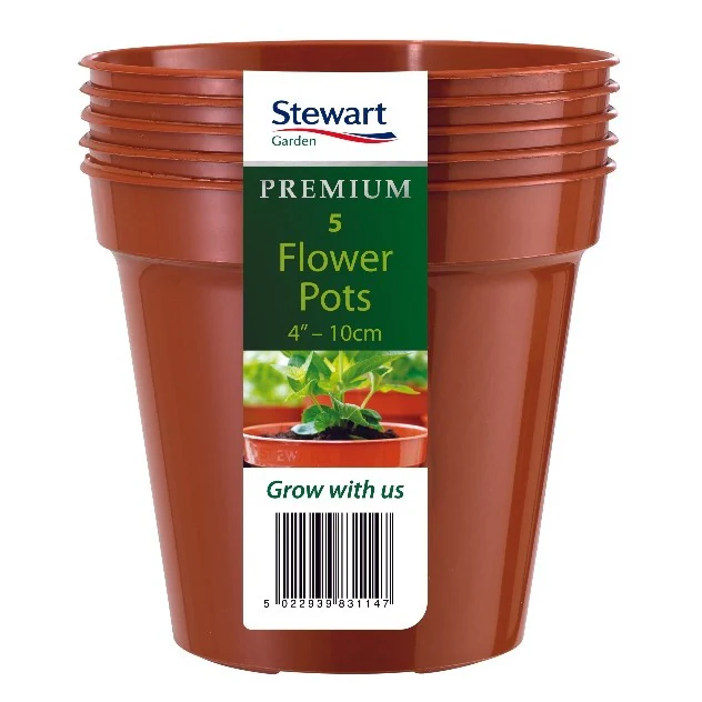 Stewart 10cm Flower Pot x5