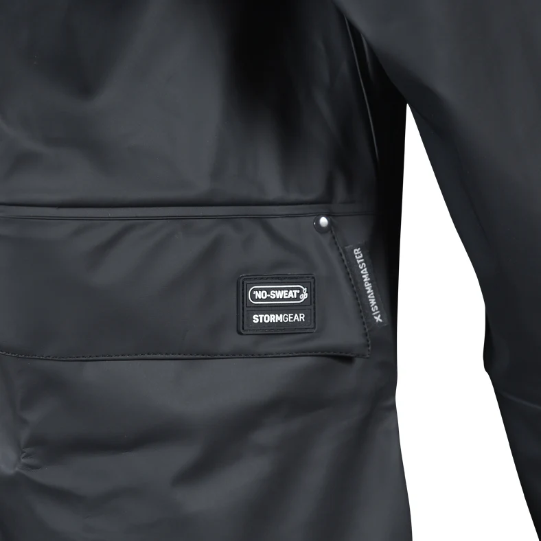 Swampmaster No-Sweat Stormgear Waterproof Jacket Navy - Image 4
