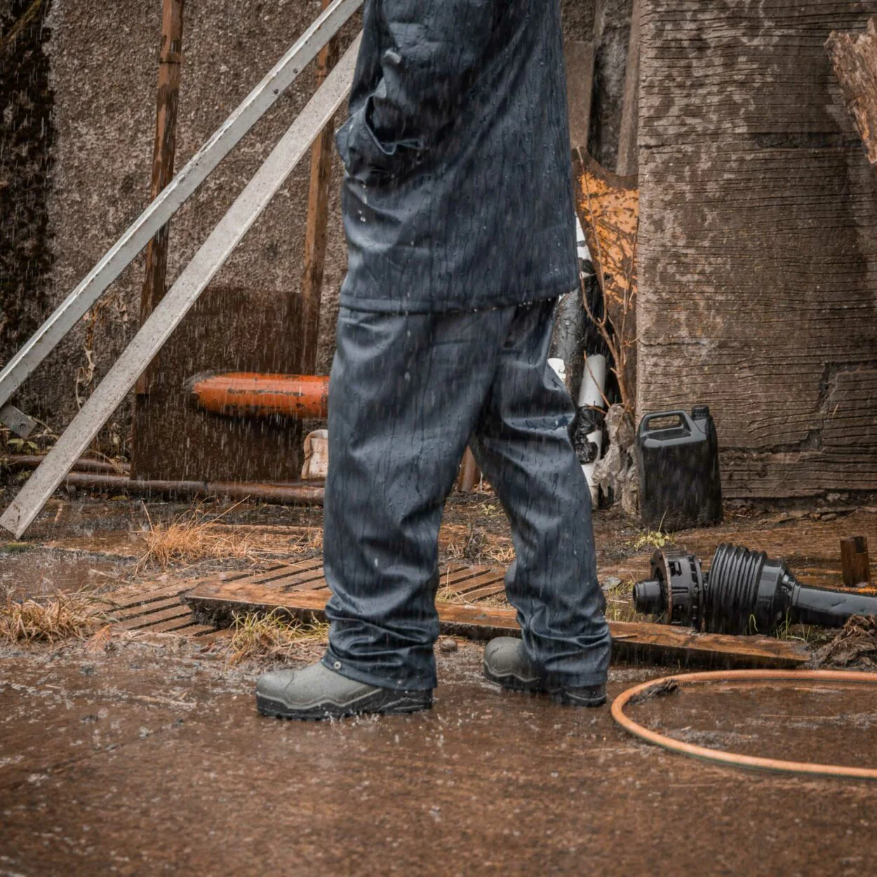 Swampmaster No-Sweat Stormgear Waterproof Trouser Navy - Image 6