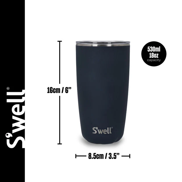 S'well Azurite Travel Mug with Lid 530ml - Image 5