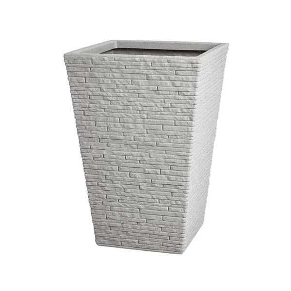 Tall Slate Garden Planter - Stone