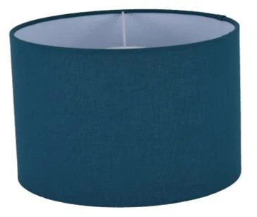 Teal Drum Shade 10"