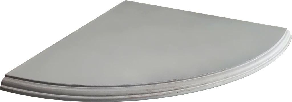 TEMA Corner Shelf 200 X 200 X 15 Grey