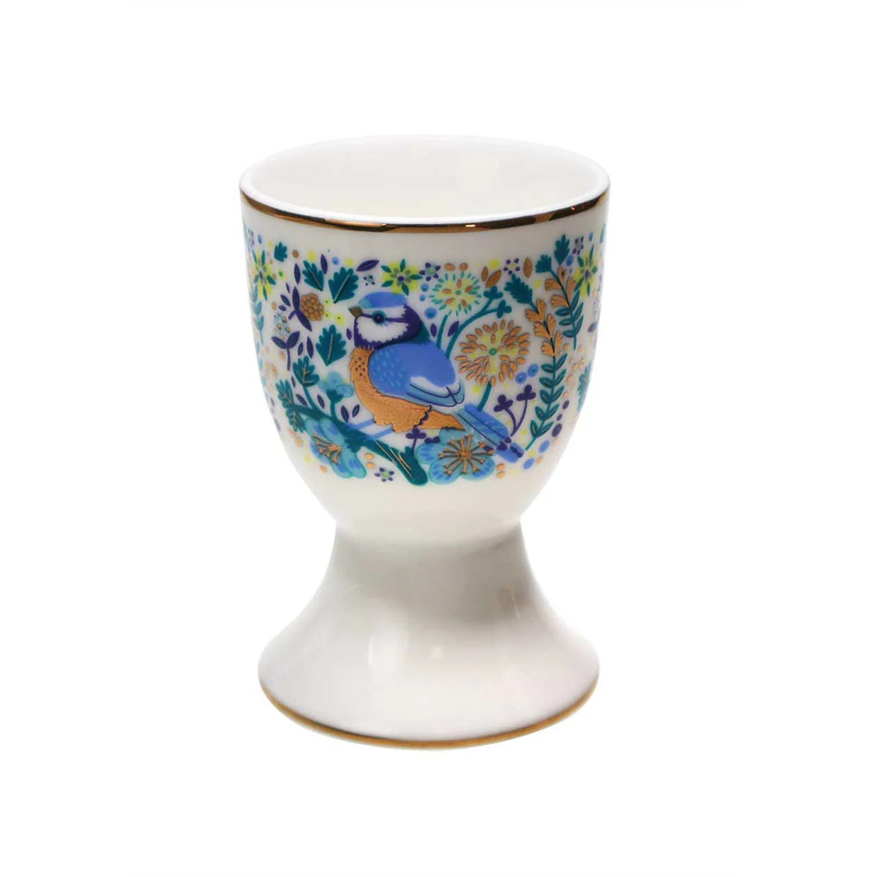 Tipperary Crystal Birdy Egg Cups and Spoons Set of 4 - Image 2