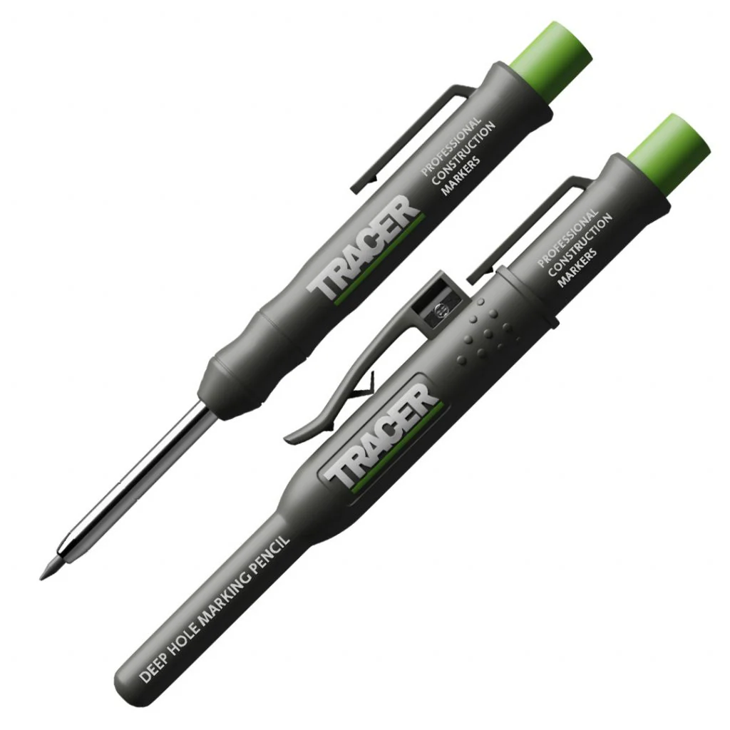 Tracer Deep Hole Construction Pencil With Holster