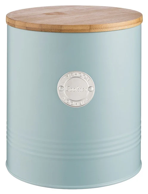 Typhoon Living Collection Blue Cookie Storage