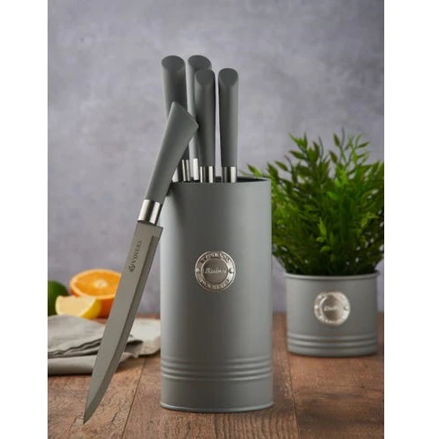 Typhoon Living Grey Knife Block - Image 2