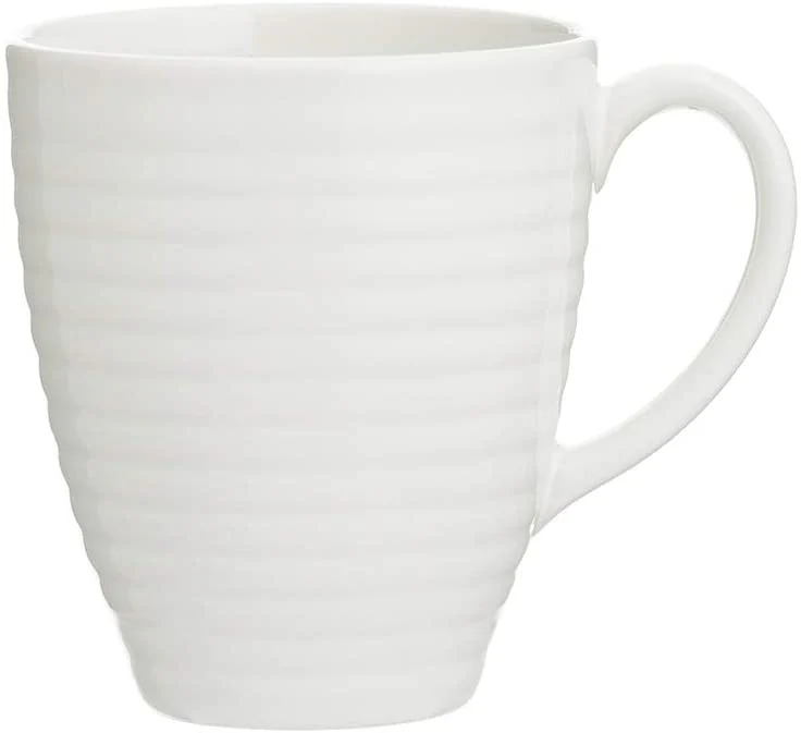 Typhoon Living Mug, Cream, Stoneware