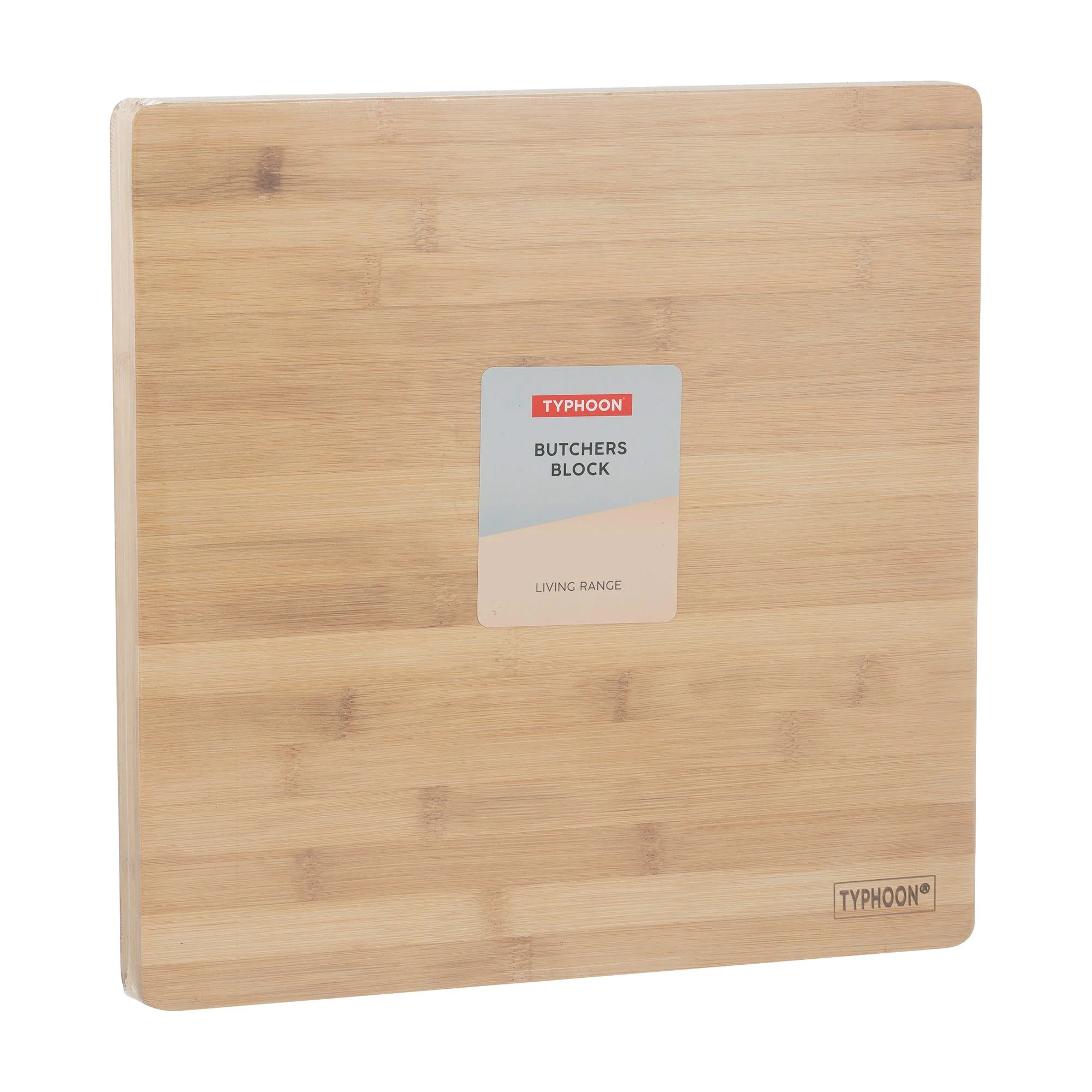 Typhoon Living Square Butchers Block 37cm Chopping Board - Image 2