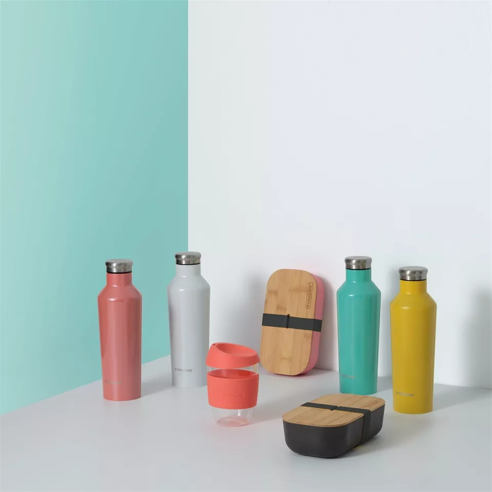 Typhoon Pure Yellow Single Wall Bottle 800ml - Image 3