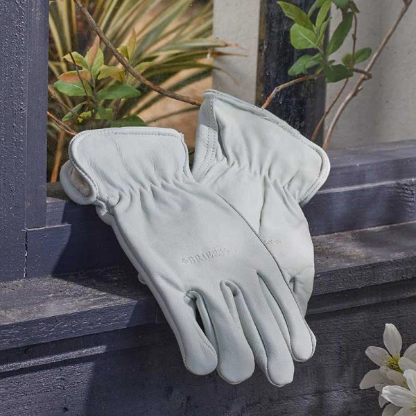 Ultimate Lined Leather Gloves Cream - Image 2